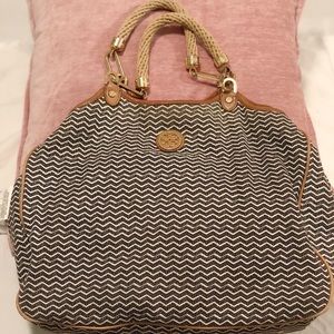 Tory Burch chevron tote!